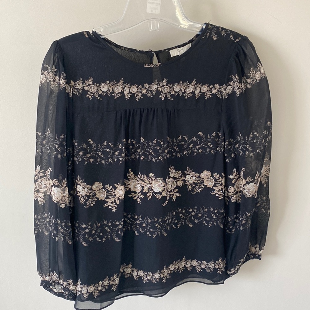 Joie Silk Floral Blouse